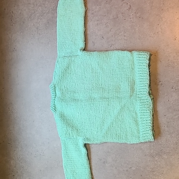 Vintage Hand Knit Baby Sweater - Picture 5 of 5